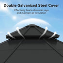 [13X13FT] Alora Premium All-Weather Octagonal Double Hardtop Cedar Wood Gazebo (SAK42795) by SAKSBY WHOLESALE
