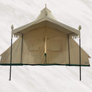[13X19FT] Extra-Large Heavy-Duty Outdoor Four Seasons Glamping Canvas Bell Yurt Tent (SAK45688)