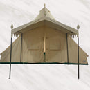 [13X19FT] Extra Large Heavy-Duty Outdoor Four Seasons Glamping Canvas Bell Yurt Tent (SAK45688)