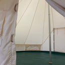 [13X19FT] Extra Large Heavy-Duty Outdoor Four Seasons Glamping Canvas Bell Yurt Tent (SAK45688)