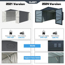 [13X20FT] Alora Extra-Large Premium Weather-Resistant Outdoor Multi-Purpose Utility Storage Shed (SAK84920) by SAKSBY WHOLESALE