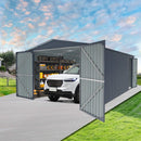 [13X20FT] Alora Extra-Large Premium Weather-Resistant Outdoor Multi-Purpose Utility Storage Shed (SAK84920) by SAKSBY WHOLESALE