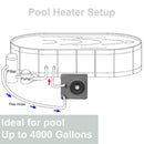14.8 KBTU Premium Above Ground Swimming Pool Heater Pump (SAK97584)