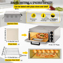 14-Inch Electric Single Deck Countertop Commercial Pizza Oven (SAK92582) by SAKSBY WHOLESALE