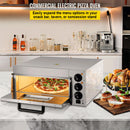 14-Inch Electric Single Deck Countertop Commercial Pizza Oven (SAK92582)