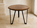 Whiskey & Wine Barrel Modern Table Set — Table and Chairs, Reclaimed Oak