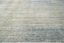 6x9 Gray, Beige Hand Knotted Hand Made 100% Wool Modern & Contemporary Oriental Area Rug