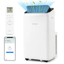 14000 BTU Inverter Portable Air Conditioner 3 in 1 Wifi Enabled AC Unit-White by LJGDeals