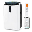 14000 BTU Smart Portable AC with APP Voice Control 47 dB for Rooms 750 Sq.Ft by LJGDeals