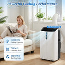 14000 BTU Smart Portable AC with APP Voice Control 47 dB for Rooms 750 Sq.Ft by LJGDeals