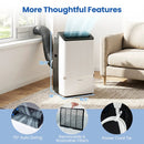 14000 BTU Portable Air Conditioner with WiFi & Dehumidifier by DirectDeals