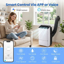 14000 BTU Portable Air Conditioner with WiFi & Dehumidifier by LJGDeals