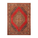 8'10" x 11'8" Hand Knotted 100% Wool Turkish Ferahan Oriental Area Rug Orange