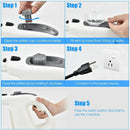 Handheld Steam Cleaner 1400W with 14-Piece Accessory Kit by LJGDeals