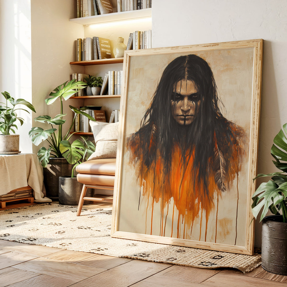 Ember Stare Warrior Portrait, photo 8 of 19