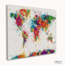 Colorful World Map