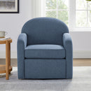 Eddie - Modern Swivel Chair With 360 Degree Functionality by HouseOfZazla