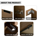 36 Inch Wall Mounted Bathroom Vanity With Gel Sink