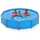 690/978/1158/1617 Gal Outdoor Family Swimming Pool with Metal Frame by LJGDeals
