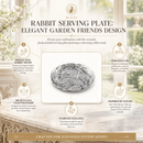 Rabbit Serving Plate by Arthur Court Designs