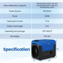 140 Pints Commercial Dehumidifier with Pump and Drain Hose by LJGDeals