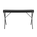 47.2" L Rectangular Computer Desk, Writing Desk - full black