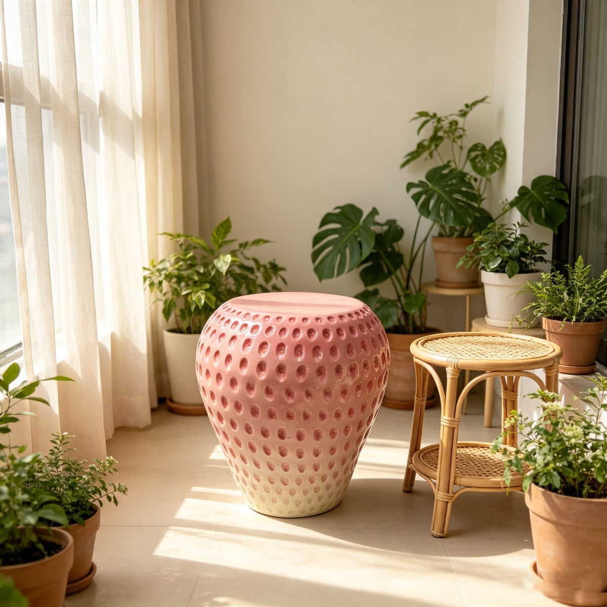 Strawberry Fruit Stool, photo 4 of 10
