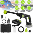 Cordless Pressure Washer with 6-in-1 Nozzle - Car Cleaner
