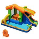 8-in-1 Jumping Castle with Slide and 520W Blower by LJGDeals