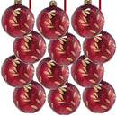 Christmas Ball Glass Decorative Hanging Ball Christmas Tree Ornaments, For Holiday Party Decorations by HouseOfZazla