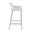 Daniella - Contemporary Fixed Height Bar Stool (Set of 2) by HouseOfZazla