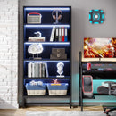 5 Tier Heavy Duty Bookshelf for Living Room by HouseOfZazla