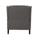 Dunham Contemporary Fabric Tufted Oversized Pushback Recliner