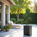 4FT Tall Artificial Boxwood Topiary Tree