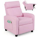Ergonomic PU Leather Kids Recliner Lounge Sofa for 3-12 Age Group by LJGDeals