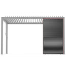 Louver Grille 1 / 3 13Ft Frame & Louvers - Black by Unique Piece Furniture