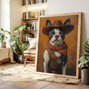 Boston Terrier Cowboy Deputy