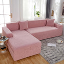 Stretch Couch Covers for 1/2/3/4/5 Seater L Shape Sofa Slipcovers with Elastic Bottom for Kids