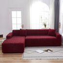 Stretch Couch Covers for 1/2/3/4/5 Seater L Shape Sofa Slipcovers with Elastic Bottom for Kids by Slipcover KAS™
