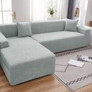 Stretch Couch Covers for 1/2/3/4/5 Seater L Shape Sofa Slipcovers with Elastic Bottom for Kids