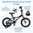 14 Inch Kids Bike Adjustable for 3-5 Years Old with Low-Step Frame by LJGDeals