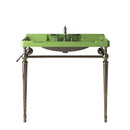 VICI 36" Bathroom Console Sink, Wall-Mounted