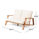 Paloma Loveseat and Coffee Table by HouseOfZazla