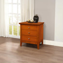 3 Drawer Nightstand & Dove Tailed Drawers by Unique Piece Furniture