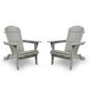 Lounge Patio Chair For Garden Outdoor Wooden Folding Adirondack Chair (Set of 2) Solid Cedar Wood Lounge Patio Chair For Garden by Unique Piece Furniture