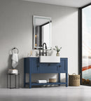 40x24 LED Lighted Bathroom Wall Mounted Mirror with High Lumen+Anti-Fog Separately Control+Dimmer Function