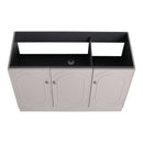 Modern Freestanding Bathroom Vanity With Soft Close Cabinet Doors by HouseOfZazla