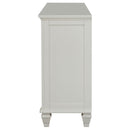 Sandy Beach 11-drawer Dresser Cream White