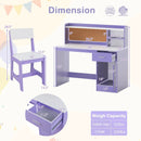 Kids Study Desk and Chair Set Student Table and Chair by LJGDeals