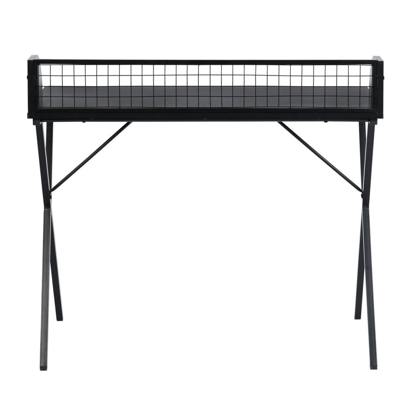 39.4"" L Rectangular Computer Desk, Writing Desk - full black